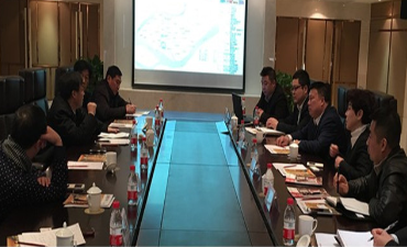 杭州市政府领导一行莅临天朗控股集团参观考察
