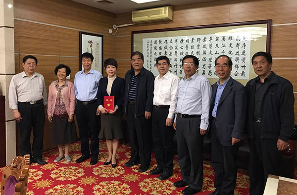 孙董受聘为陕西省慈善协会荣誉会长