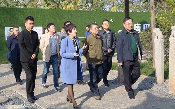 西旅集团总经理刘昌永参观考察长安唐村项目