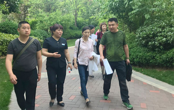 西安市物业主管部门对天朗蔚蓝君城 “安全生产”突击检查