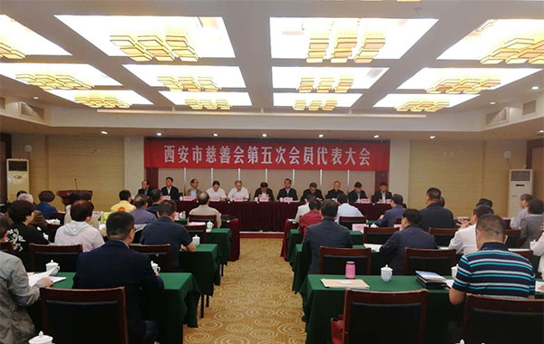 天朗控股集团董事长孙茵女士连任西安市慈善会副会长
