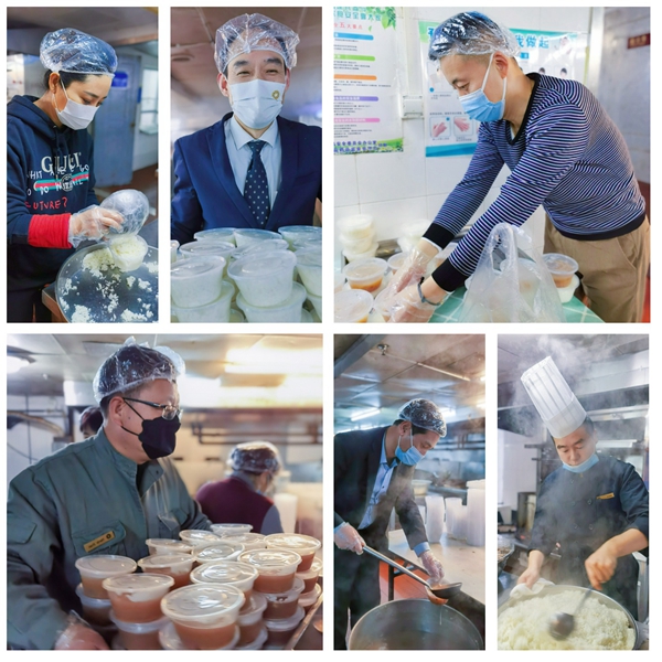 暖心慰问送一线 同舟共济战疫情